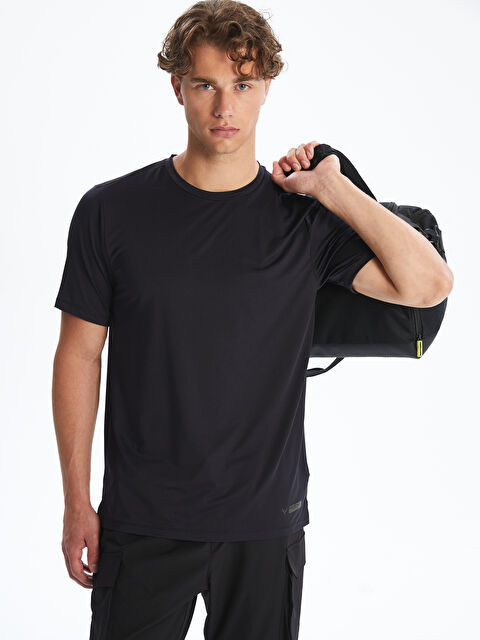 XSIDE ACTIVE Bisiklet Yaka Erkek Spor Tişört - S5QC89Z8-CVL