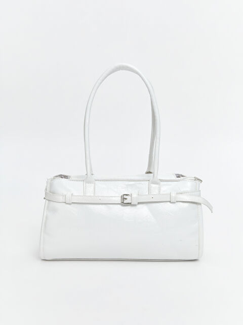 LCW ACCESSORIES Deri Görünümlü Kadın Baget Çanta - S5QD17Z8-FFB