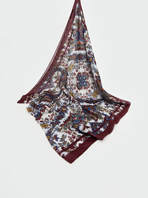 LCW ACCESSORIES Çiçek Desenli Kadın Şal - S5QD43Z8-LQV