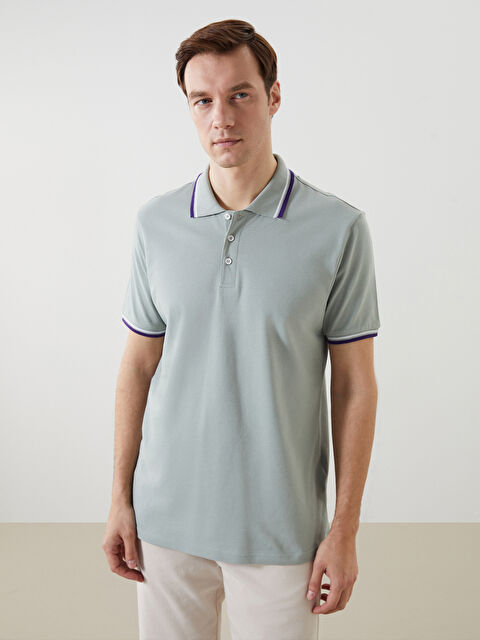 LCWAIKIKI Basic تيشيرت أخضر رجل - S61363Z8-YJD