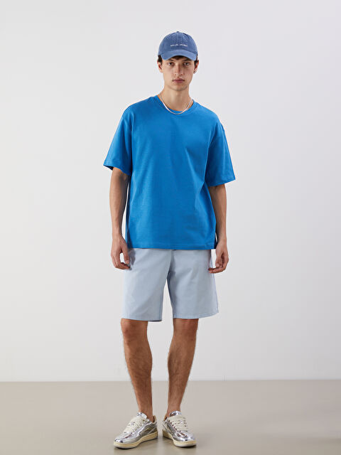 XSIDE Rahat Kalıp Gabardin Erkek Şort - S5QD68Z8-Z2P