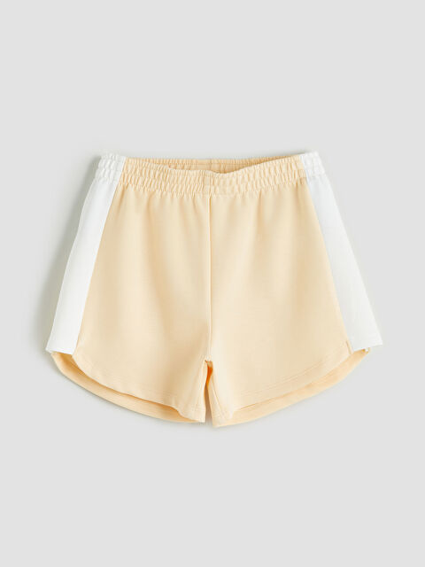 LCW Kids Beli Lastikli Kız Çocuk Şort