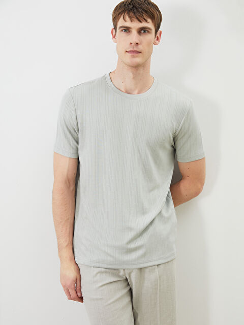 SOUTHBLUE Bisiklet Yaka Erkek Tişört - S5QE90Z8-TLL