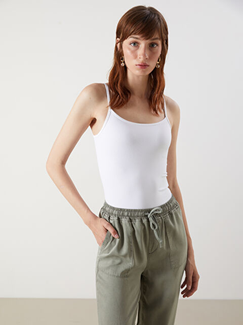 LCW Vision تانك توب برقبة على شكل حرف U للسيدات - S5QF86Z8-Q6K