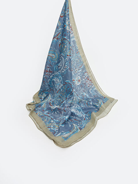 LCW Modest Çiçek Desenli Kadın Şal - S5QF90Z8-LRW