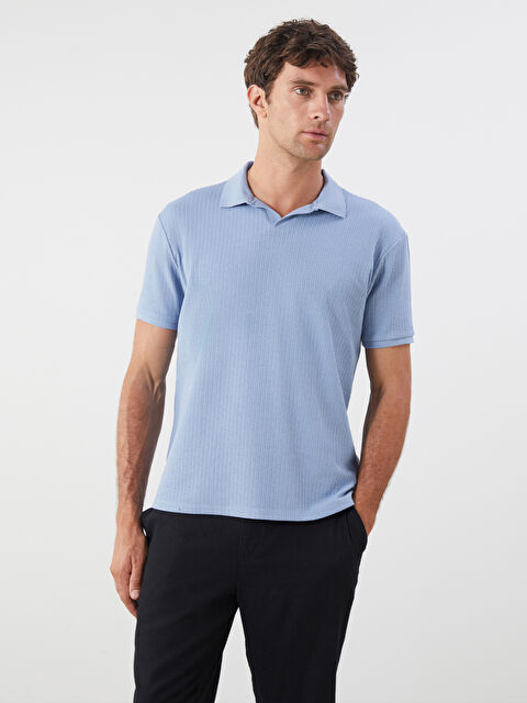 LCW Vision Polo Yaka Erkek Tişört - S5QG00Z8-QZA