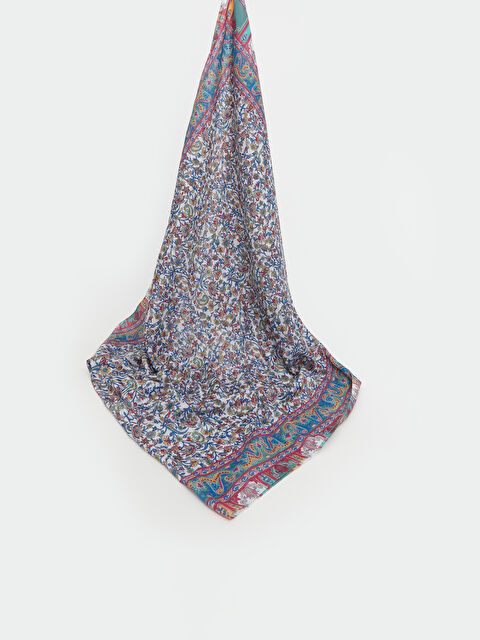 LCW ACCESSORIES Çiçek Desenli Kadın Şal