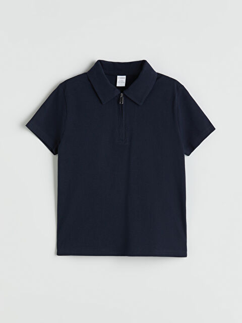 LCW Kids Polo Yaka Basic Erkek Çocuk Tişört - S5QG72Z1-DQT