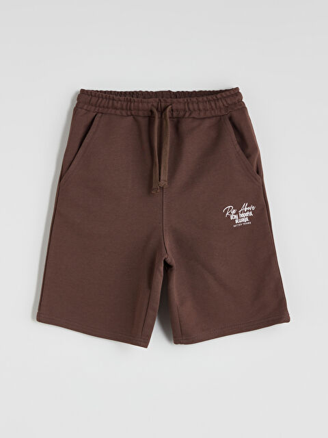 LCW Kids Beli Lastikli Erkek Çocuk Şort - S5QH51Z4-Z7U