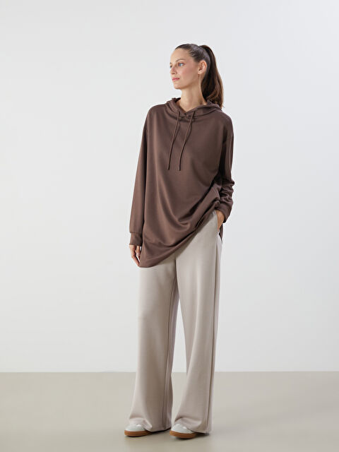 LCWAIKIKI Classic Beli Lastikli Kadın Pantolon - S5QH90Z8-FMC