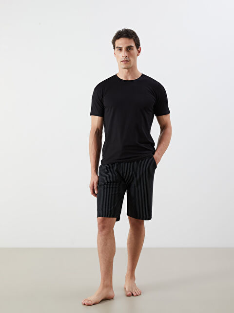 LC WAIKIKI Standart Kalıp Erkek Pijama Alt Şort - S5QI82Z8-LQJ