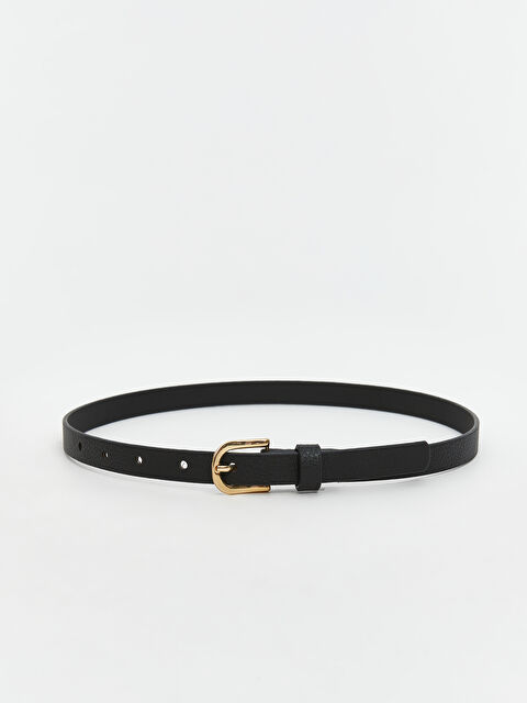 LCW ACCESSORIES Deri Görünümlü Kadın Kemer - S5QK07Z4-HUC