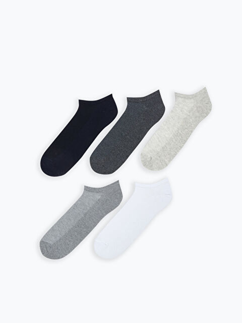 LCW ACCESSORIES Erkek Sneaker Çorap 5'li - S5QK09Z8-K00