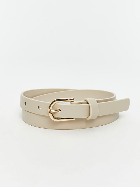 LCW ACCESSORIES Deri Görünümlü Kız Çocuk Kemer - S5QK21Z4-V7F