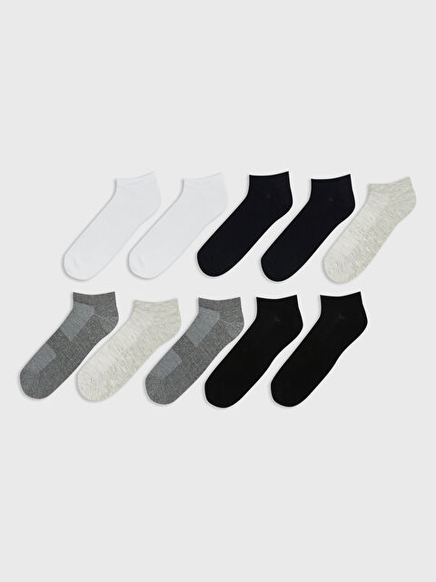 LCW ACCESSORIES Erkek Patik Çorap 10'lu - S5QK23Z8-K00