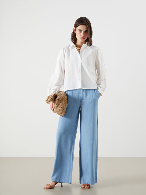 LCW Jeans Wideleg Kadın Jean Pantolon - S5QK24Z8-311