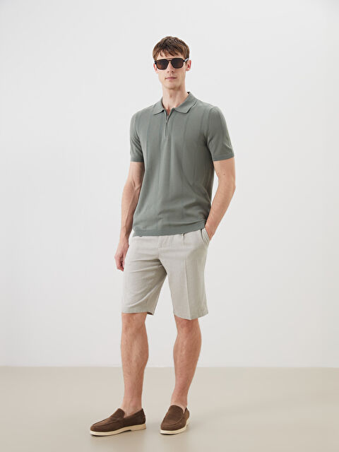 SOUTHBLUE Standart Kalıp Poplin Erkek Şort - S5QK25Z8-CS4