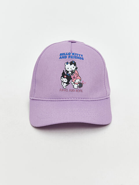 LCW ACCESSORIES Hello Kittty Nakışlı Kız Çocuk Kep Şapka - S5QK45Z4-ZXY