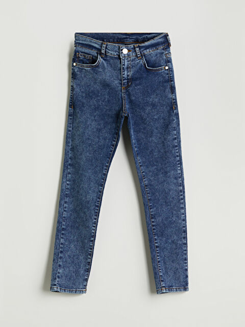LCW Kids Slim Fit Erkek Çocuk Jean Pantolon - S5QK62Z4-309