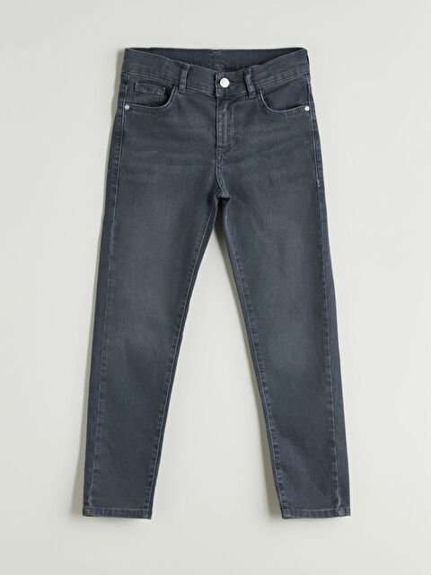 LCW Kids Slim Fit Erkek Çocuk Jean Pantolon - S5QK62Z4-GRD