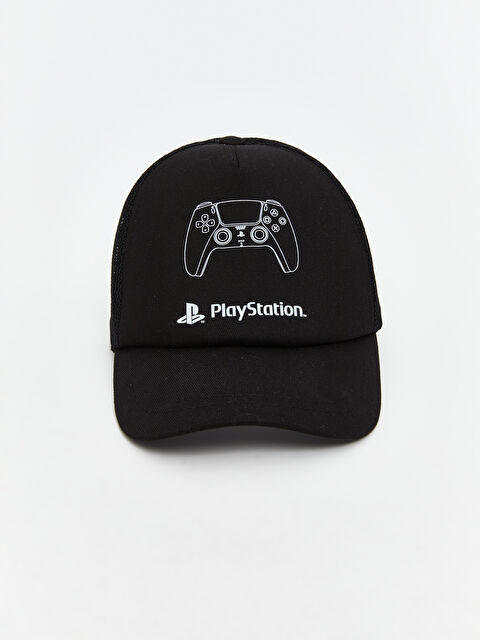 LCW ACCESSORIES Playstation Baskılı Erkek Çocuk Kep Şapka - S5QK67Z4-CVL