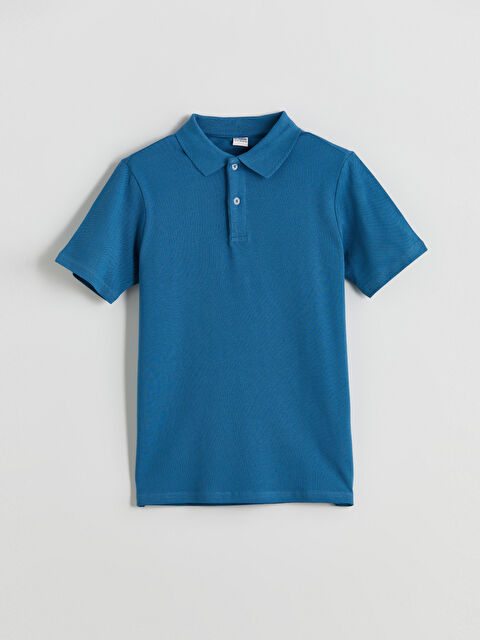 LCW Kids Polo Yaka Erkek Çocuk Tişört - S5QK77Z4-HHP