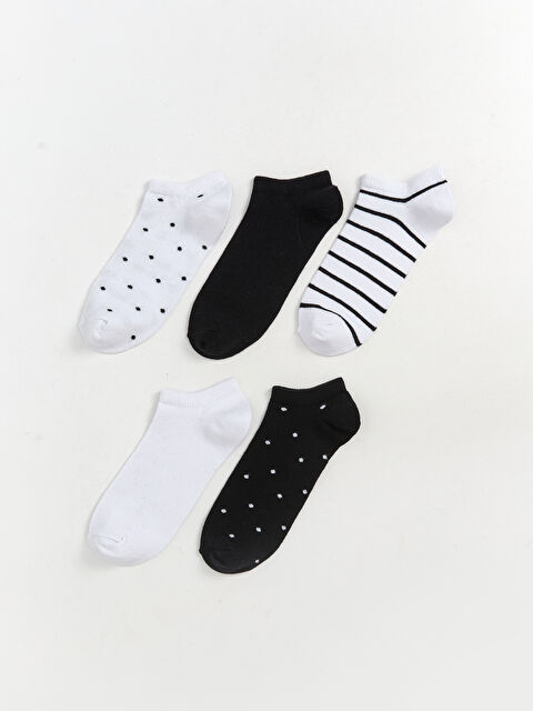 LCW Kids Kız Çocuk Patik Çorap 5'li - S5QL59Z4-JYX