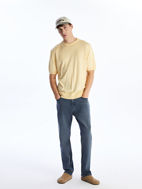 LCW Jeans 779 Regular Fit Erkek Jean Pantolon - S5QM16Z8-GRD