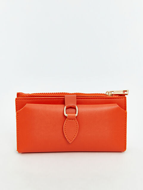 LCW ACCESSORIES Deri Görünümlü Kadın Cüzdan - S5QO43Z8-T4D