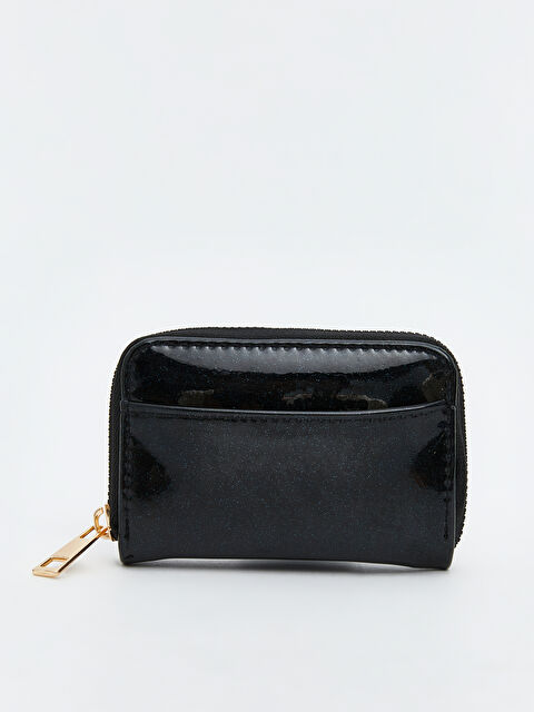 LCW ACCESSORIES Simli Deri Görünümlü Kadın Cüzdan - S5QP00Z8-RQL