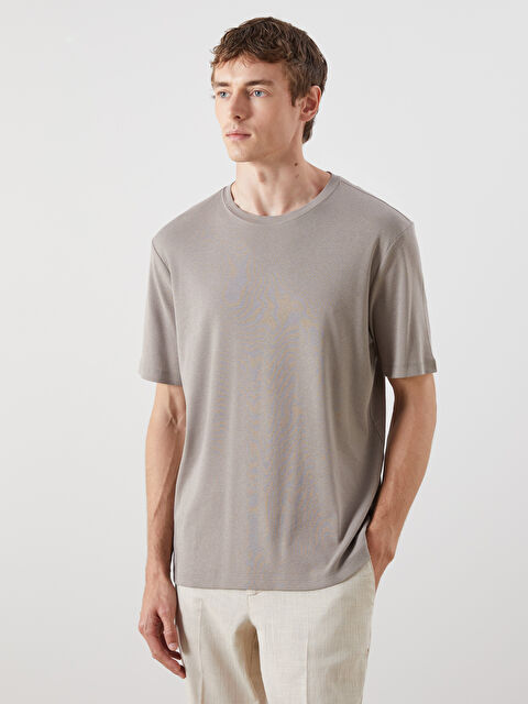 SOUTHBLUE Bisiklet Yaka Erkek Tişört - S5QP14Z8-PSD