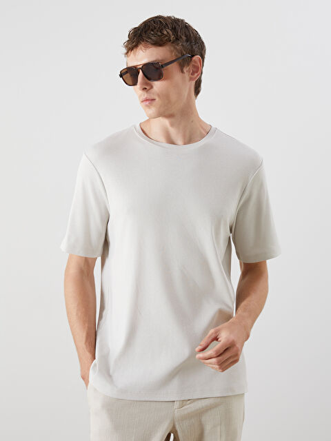 SOUTHBLUE Bisiklet Yaka Erkek Tişört - S5QP14Z8-SZT