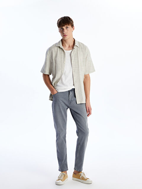 LCW Jeans 750 Slim Fit Erkek Jean Pantolon - S5QP50Z8-GRD