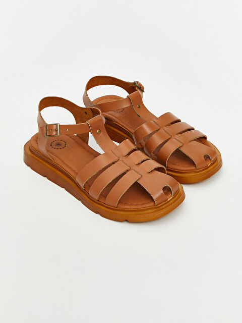 KOOR Deri Görünümlü Kadın Sandalet - S5QP59Z8-CXS