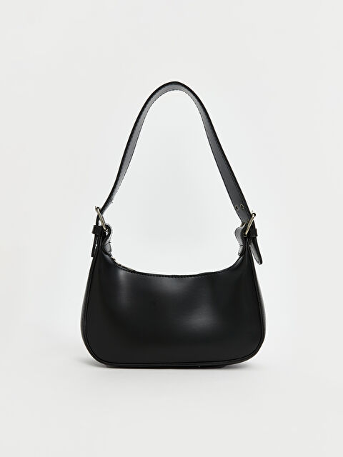 LCW ACCESSORIES Deri Görünümlü Kadın Baget Çanta - S5QP74Z8-CVL