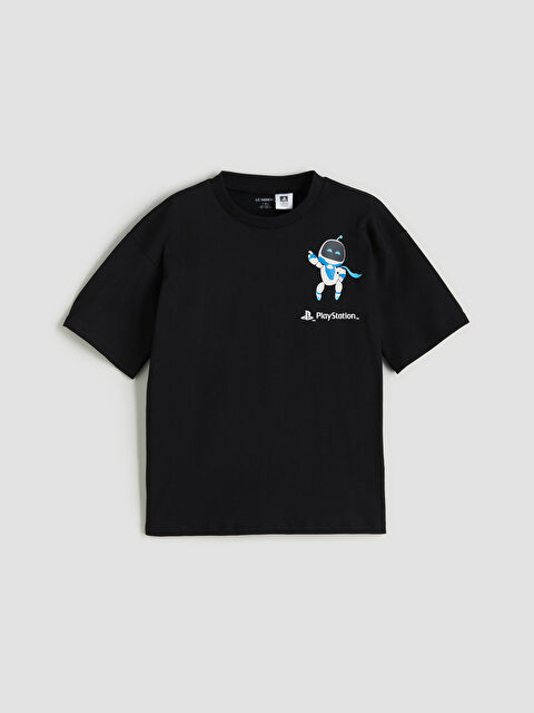 LCW Kids Rahat Kalıp PlayStation Baskılı Erkek Çocuk Tişört - S5QQ02Z1-CVL