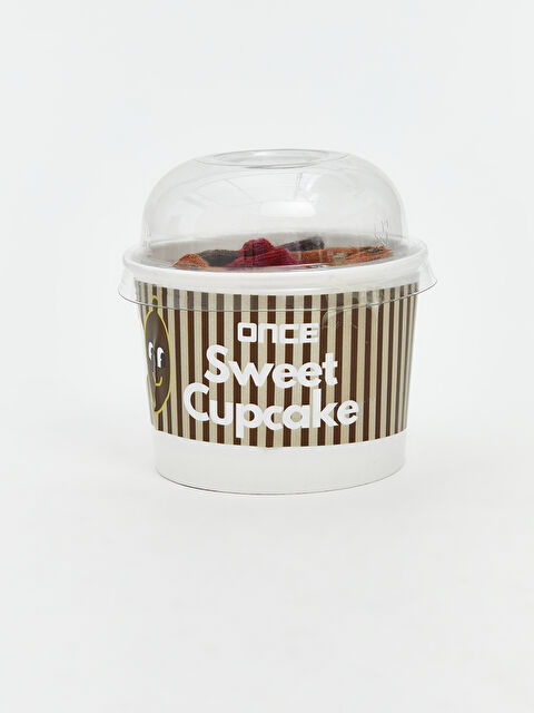 LCW Modest Dondurma Kaseli Desenli  Kadın Soket Çorap - S5QQ13Z8-MJD