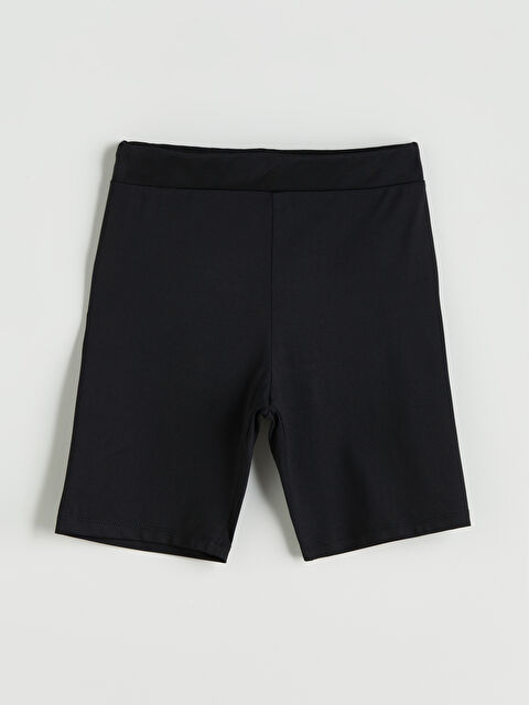 LCW Kids Beli Lastikli Kız Çocuk Kısa Tayt - S5QQ19Z4-CVL