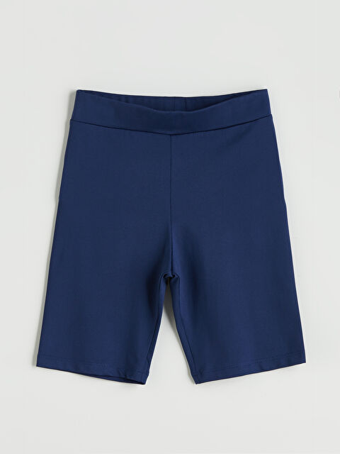 LCW Kids Beli Lastikli Kız Çocuk Kısa Tayt - S5QQ19Z4-HFH