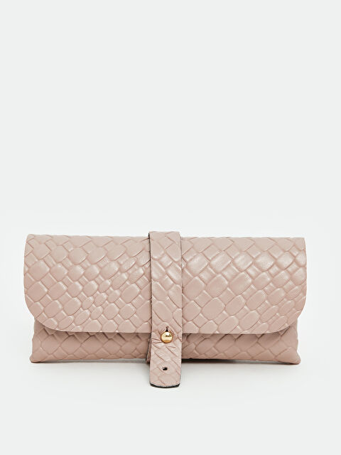 LCW ACCESSORIES Deri Görünümlü Kroko Desenli Kadın Cüzdan - S5QQ35Z8-JZ2