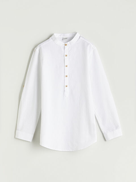 LCW Kids Hakim Yaka Erkek Çocuk Gömlek - S5QR37Z4-Q6K