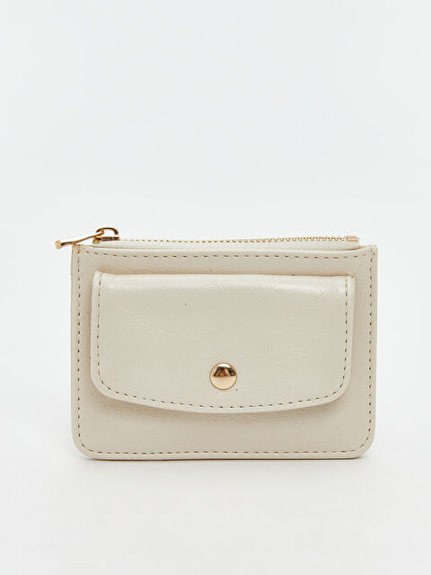 LCW ACCESSORIES Kadın Suni Deri Cüzdan ve Kartlık - S5QR44Z8-V9H