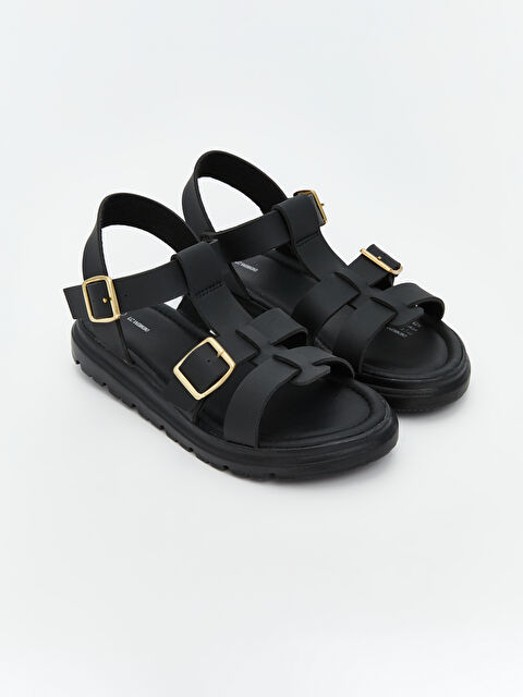 LCW STEPS Tokalı Kız Çocuk Sandalet - S5QR94Z4-HUC