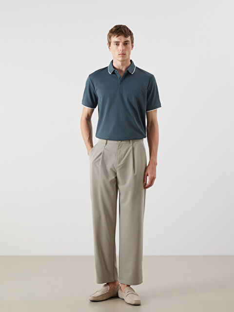 LCW Vision Rahat Kalıp Pileli Erkek Pantolon - S5QT21Z8-RW0