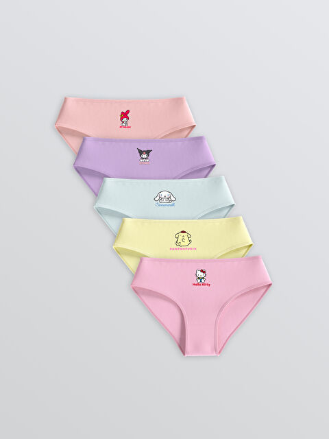 LCW Kids Hello Kitty Baskılı Kız Çocuk Külot 5'li - S5QV26Z4-QVV