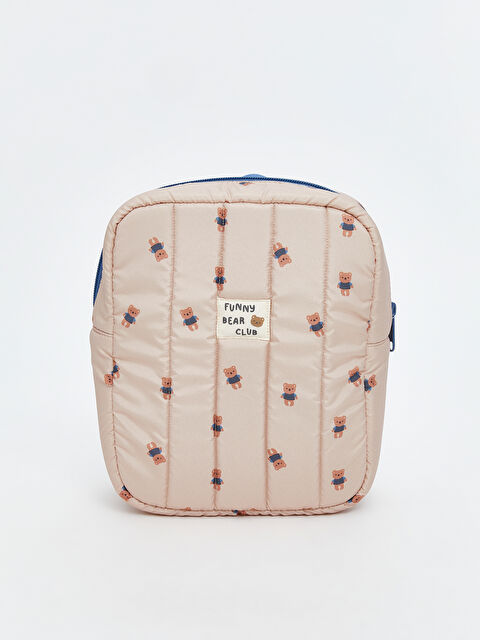 LCW baby Ayı Teddy Baskılı Erkek Bebek Bakım Çantası - S5QV63Z1-LRA