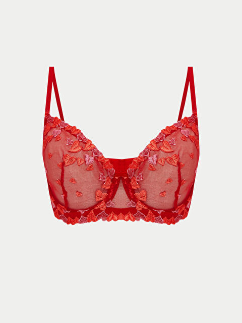 LCW DREAM Balenli Dolgusuz Kalpli Fantezi Tişört Sütyen - S5QY00Z8-R3P