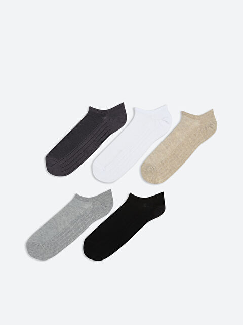 LCW ACCESSORIES Erkek Sneaker Çorap 5'li