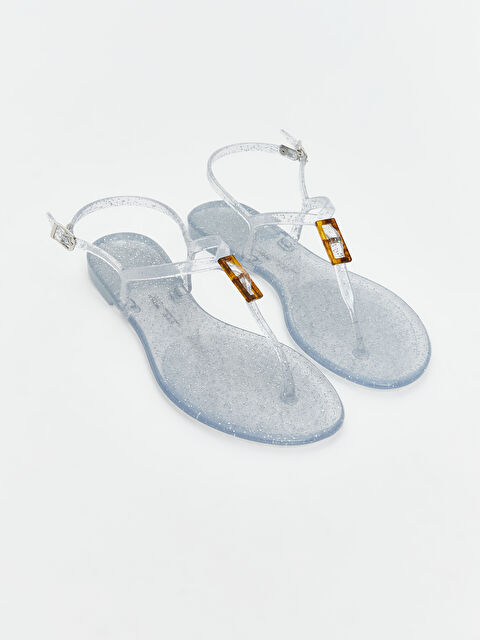 LCW STEPS Toka Detaylı Parmak Arası Kadın Plaj Sandaleti - S5R074Z8-Q57