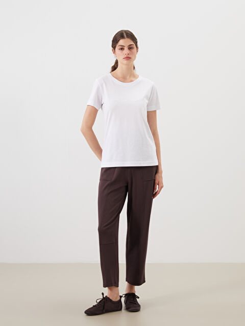 LCW Modest Beli Lastikli Kadın Eşofman Altı - S5R079Z8-HMK